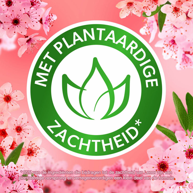 Lenor Wasverzachter Kersenbloesem 40 Wasbeurten - 840 ml.