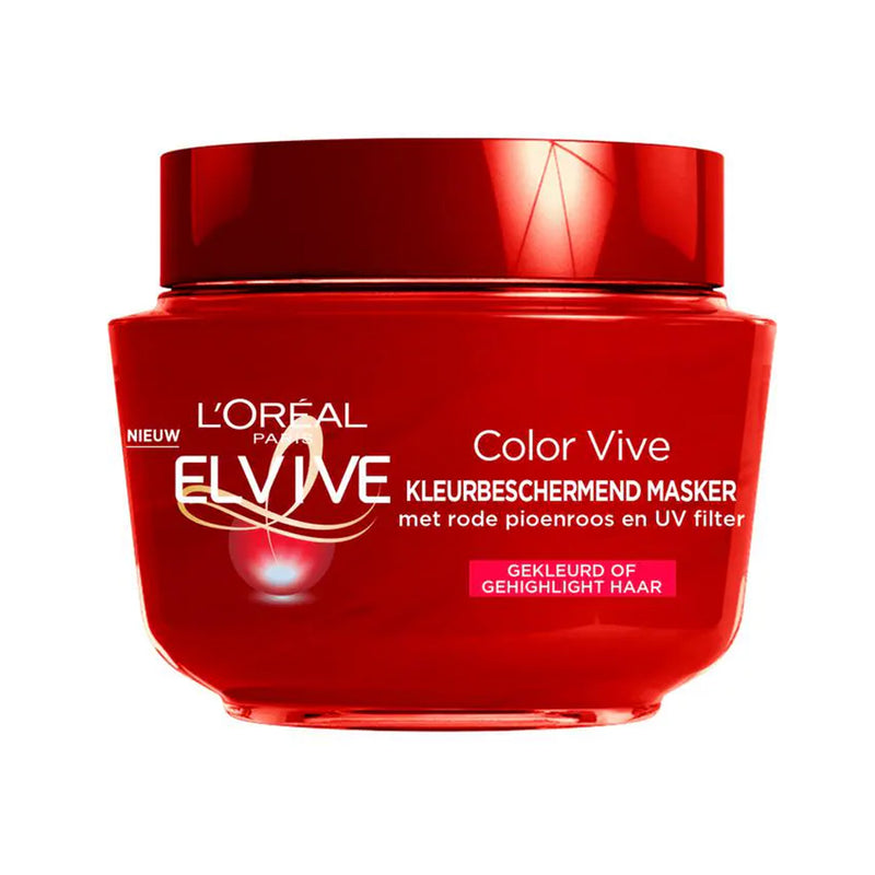 L'Oréal Paris Elvive Color Vive Haarmasker - 300 ml.