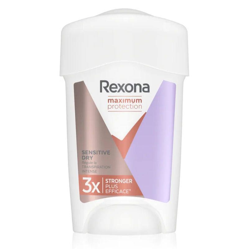 Rexona Women Maximum Protection Sensitive Dry Anti-transpirant Cream Stick - 45 ml.