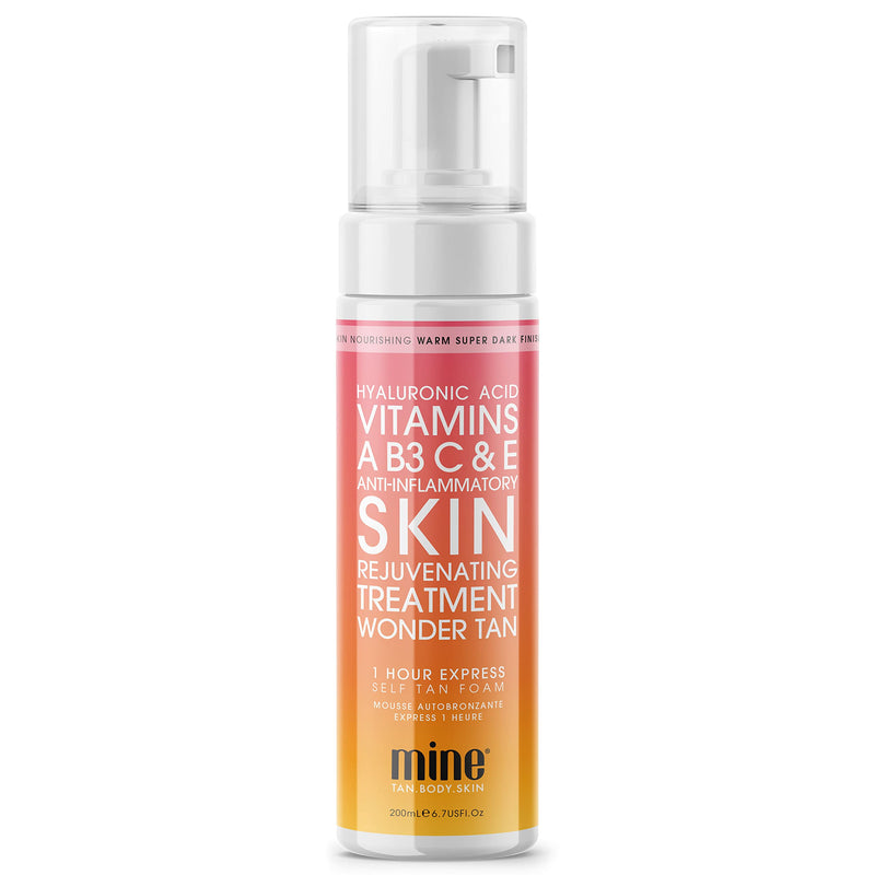 MineTan Wonder Tan Zelfbruinend Schuim – 200 ml