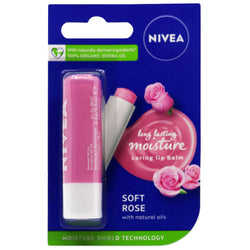 Nivea Lippenbalsem Soft Rosé - 5.5 ml.