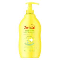 Zwitsal Slaap Zacht Bad- & Wasgel Pompje - 400 ml.