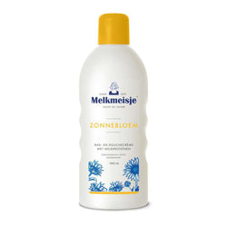 Melkmeisje Zonnebloem Bad- en Douche Crème - 1000 ml.