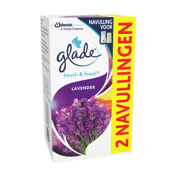 Glade One Touch Lavendel navulling - 2 x 10 ml