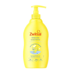 Zwitsal Zeepvrije Wascreme Pompje - 400 ml.