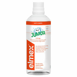 Elmex Junior 6-12 Jaar Mondspoeling Anti-Caries - 400 ml.