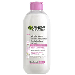 Garnier SkinActive Micellair Reinigingswater met Reinigingsmelk Alles-In-1 - 400 ml.