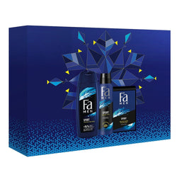 Fa Men Active Sport Geschenkset Douchegel + Deodorant Spray + Aftershave