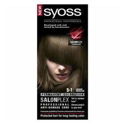 SYOSS Color baseline 5-1 Lichtbruin Haarverf - 1 stuk Merk: SYOSS Serie: SYOSS Color Baseline  3,8/5 (24 reviews)