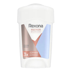 Rexona Women Maximum Protection Clean Scent Anti-transpirant Cream Stick - 45 ml.