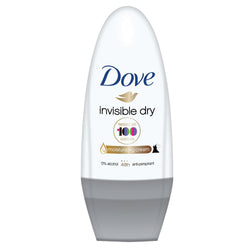 Dove Invisible Dry Anti-Transpirant 0% Deodorant Roller - 50 Ml.