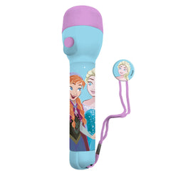 Disney Frozen LED Zaklamp 16 x 4,5 CM - Blauw / Roze