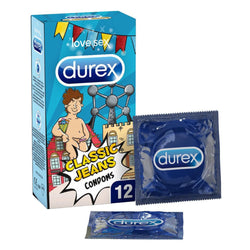 Durex Condooms Classic Jeans 12 stuks (tht 06/2024)