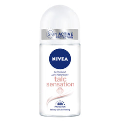 Nivea Talc Sensation Deodorant Roller - 50 Ml.