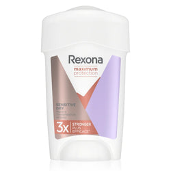 Rexona Women Maximum Protection Sensitive Dry Anti-transpirant Cream Stick - 45 ml.