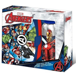 Marvel Avengers Broodtrommel en Drinkfles - Schoolset - Lunchset - Lunchtrommel en drinkfles/drinkbeker/bidon