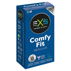 EXS Comfy Fit Regular Condooms 12 stuks (tht 05/2026)