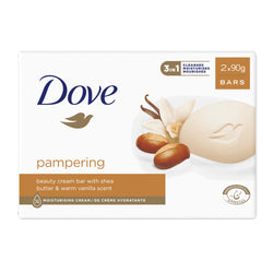 Dove Beauty Cream Sheabutter & Vanille Handzeep Bar 2 x 90 gr.