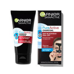 Garnier SkinActive PureActive Peel-Off Masker Charcoal - 50 ml.