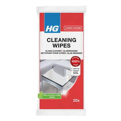 HG Glasreiniger Cleaning Wipes - 1 x 20 doekjes