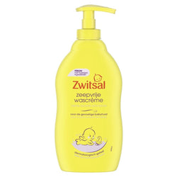 Zwitsal Zeepvrije Wascreme Pompje - 400 ml.