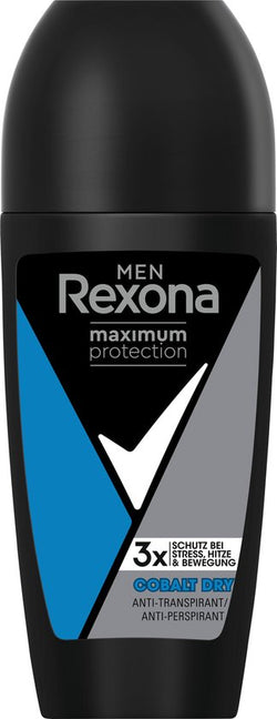 Rexona Maximum Protection Cobalt Dry Roll-on Antiperspirant – 50 ml